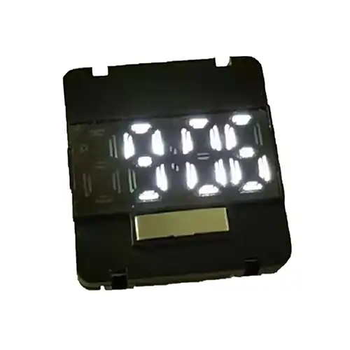 Movimento de relógio eletrônico de toque LED branco